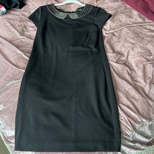 Ellen Tracy beaded shift dress